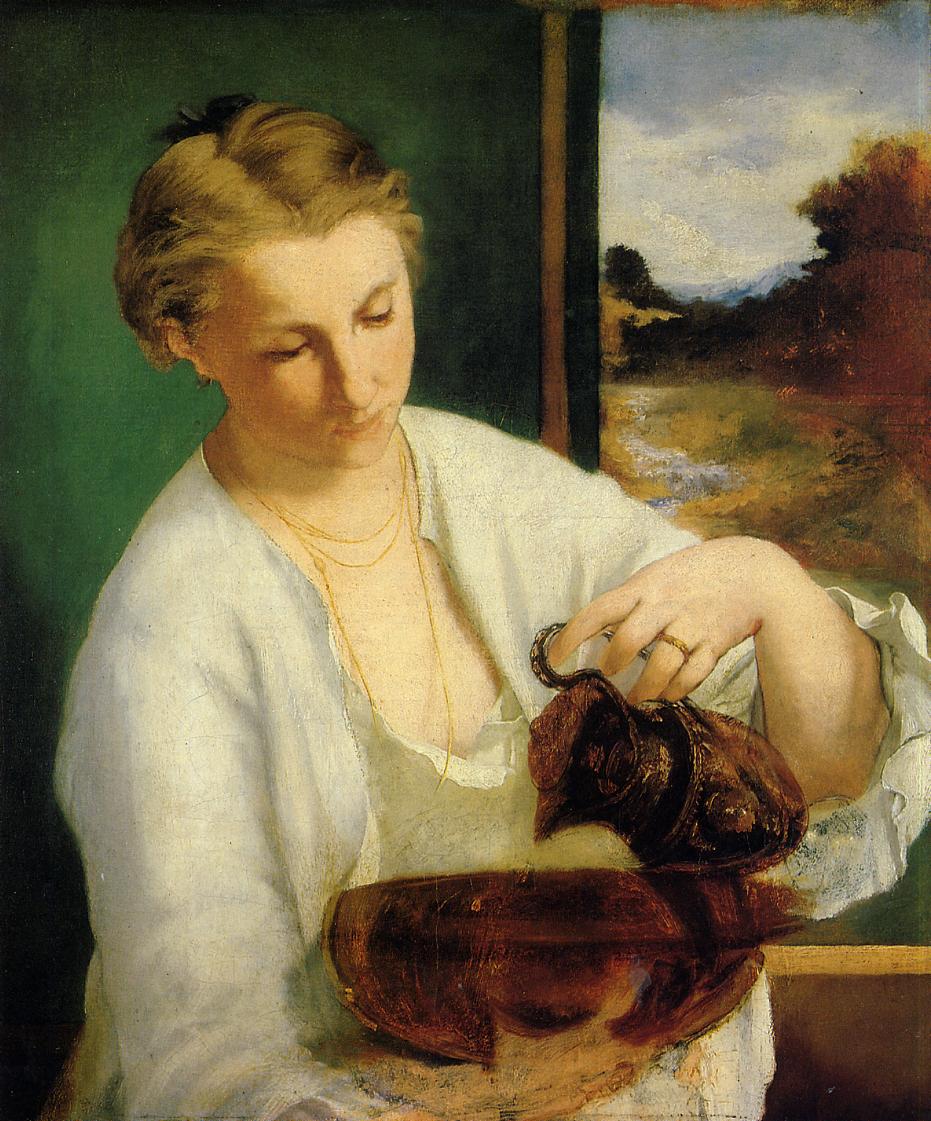 Эдуард Мане. "Женщина с кувшином". 1858-1860.